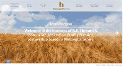 Desktop Screenshot of howardfarms.co.uk